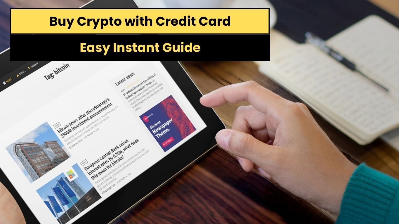Buy Crypto with Credit Card & Debit Card | Easy Instant Guide